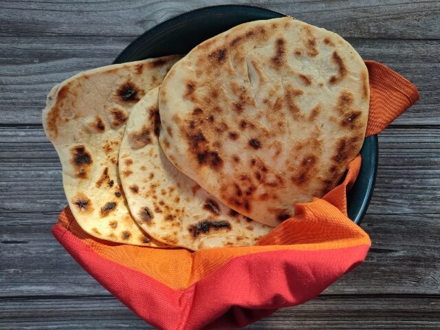 Garlic and herb flatbread