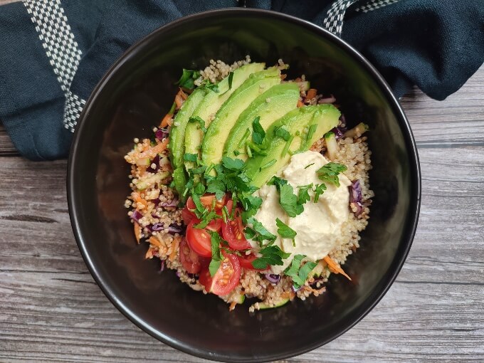 Savoury Quinoa Bowl