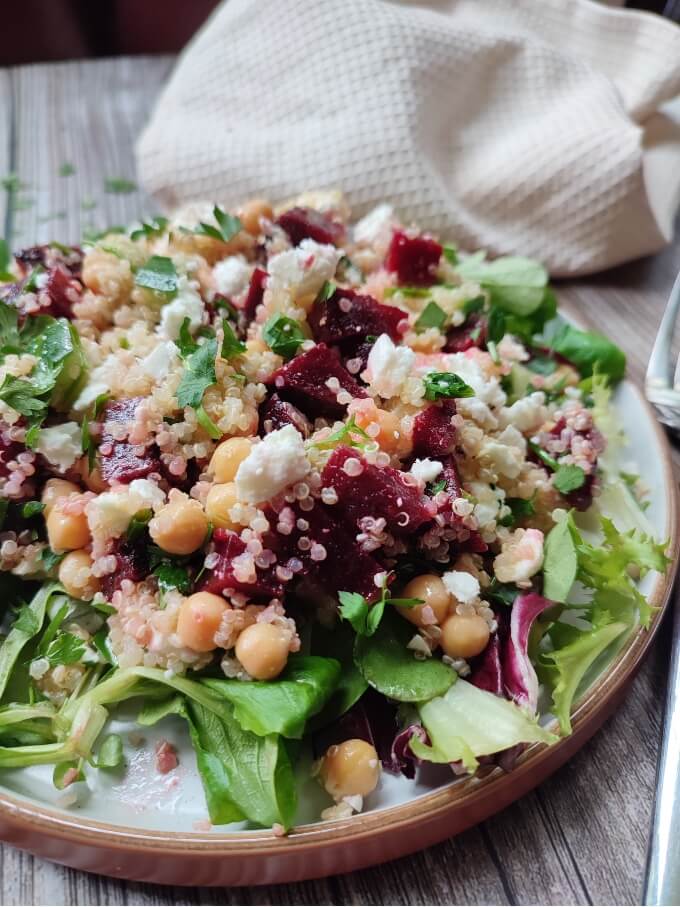 feta beetroot salad