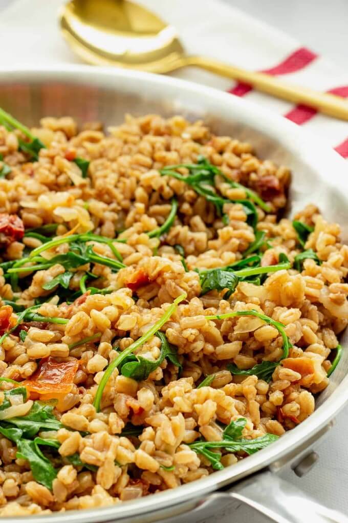 farro risotto